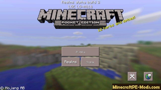 Minecraft - Pocket Edition updated with Minecraft Realms Alpha and