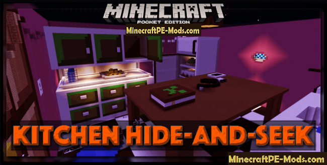 Kitchen Hide And Seek Mini Games Map Mcpe 1 17 32 1 17 30