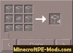 Ore+ Mod For Minecraft PE 1.2.0, 1.1.5, 1.1.4, 1.1.3