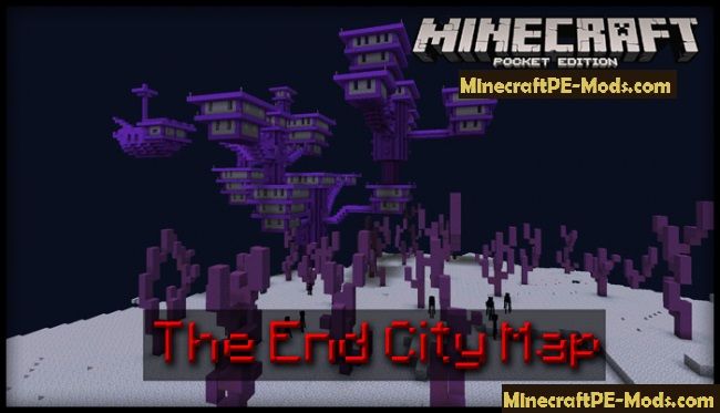 The End City Creation Map For Minecraft Pe 1 17 0 1 16 221 Download