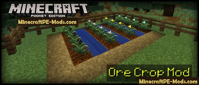 Ore Crop Mod For Minecraft Pe 1 12 0 1 11 1 1 10 0 Download