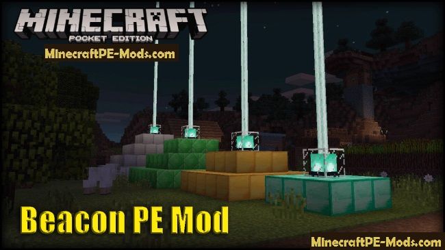 Beacon Mod For Minecraft PE 0.14.1, 0.14.0 Download