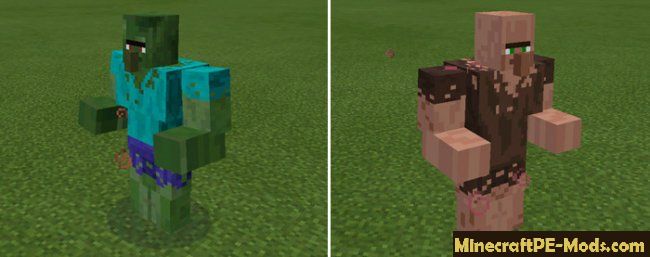 More Mutant Creatures Minecraft PE Mod 1.12.0, 1.11.1, 1 