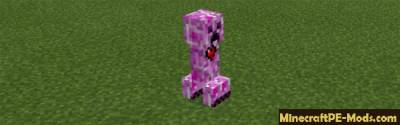 Elemental Creepers Mod For Minecraft PE 1.13.0, 1.12.0 iOS/Android
