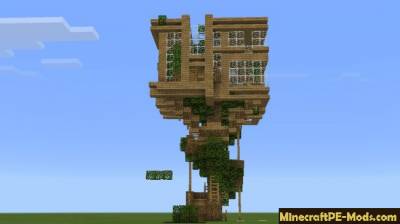 Insta House Mod For Minecraft PE 1.2.0, 1.1.5, 1.1.4, 1.1.3
