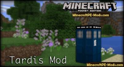 Tardis Mod For Minecraft PE 1.2.0, 1.1.5, 1.1.4, 1.1.3