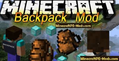 Backpacks Mod For Minecraft PE 1.4.2, 1.2.16, 1.2.13, 1.2.11