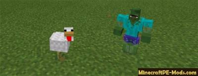 More Mutant Creatures Minecraft PE Mod 1.1.0, 1.0.9, 1.0.8, 1.0.7